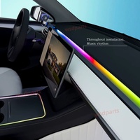 Lumière ambiante pour tableau de bord pour Tesla Model 3 Highland pour Juniper, lampe d'ambiance intérieure LED, accessoires de voiture