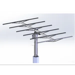 Sistema di tracciamento solare tracking mount Solar track kit per sistema di pompe solari zrd doppio asse sistema di tracciamento solare kit di controllo