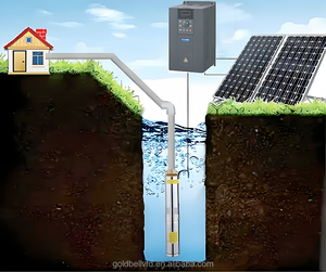 Inversores Solares para Bombeo de Agua Más Vendidos en África, 5.5kW y 7.5kW, VFD MPPT, Compatibles con Entradas de CA 220V 380V 1PH 3PH, G580M-G/P, Doble Potencia - Product Image 3