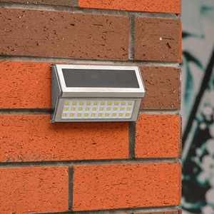 Lampes solaires de jardin étanches IP65, décoratives pour la maison et le jardin, marches, escaliers, 3LED/9LED/30LED, éclairage extérieur pour cour, paysage, clôture - Product Image 1