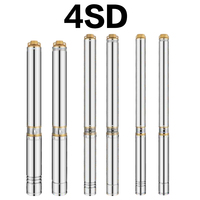 Bomba Sumergible de Acero Inoxidable Serie 4SD para Pozos Profundos - Alta Presión y Resistente a la Corrosión para Suministro de Agua Doméstico y Agrícola
