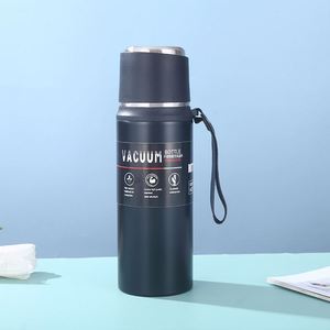 New Design Wholesale Insulated Stainless Steel Thermos Drinkware <b>Large</b> Capacity Water Bottle - Product Image 2