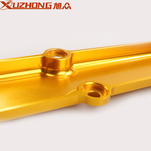 ฝาครอบเครื่องยนต์ Xuzhong ขนาด 364 มม. x 64 มม. x 10 มม. อลูมิเนียมสีม่วง สำหรับรถยนต์ฮอนด้า - Product Image 3