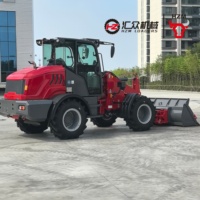 Fornitura Diretta Fabbrica CINA, Pala Gommata HZM825 da 2.5 Tonnellate di Carico Nominale, Accessori Multipli Opzionali per Edilizia e Agricoltura, Certificazione CE