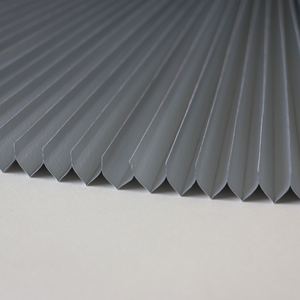 <span class=keywords><strong>Tende</strong></span> pieghettate <span class=keywords><strong>Plisse</strong></span> tenda <span class=keywords><strong>Plisse</strong></span> tessuto per la decorazione per la casa di lusso all'ingrosso tenda da balcone di vetro - Product Image 6