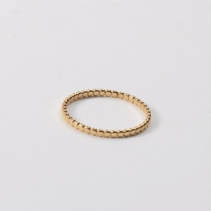 Anillos de Oro Chapado en Oferta, Anillos de Aro Delicados y Sencillos - Product Image 2