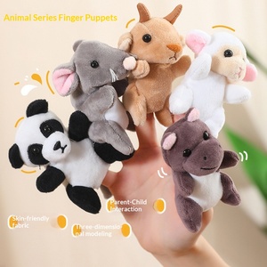 Ensemble de marionnettes à doigts - Poupées à doigts en peluche douce pour apaiser bébé et raconter des histoires éducatives précoce - Product Image 2