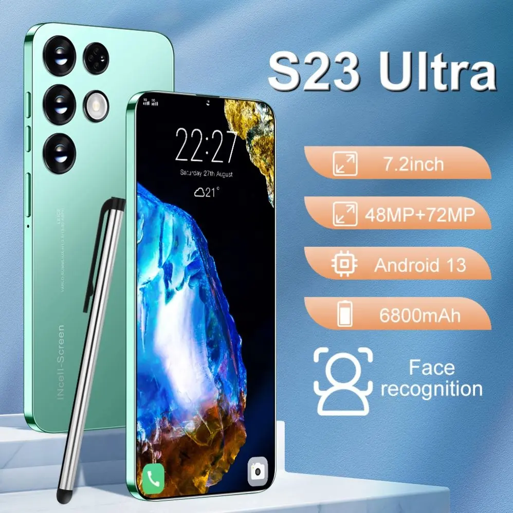 New Arrival 7.2 Inch 4g 5g Infiniz Techno Spark 7 Pro Realme 4g 5g Cell Mobile Phones