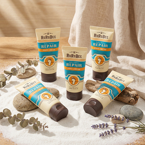 Crème réparatrice pour les pieds ROROBEE Bodul Bodul, hydratant pour les talons, crème de soin des pieds, crème exfoliante et adoucissante pour un usage quotidien - Product Image 4