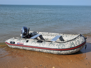 Gommone Gonfiabile in PVC Mimetico per Pesca Marca Freesun - Product Image 4