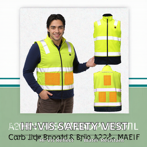 เสื้อโปโลแขนยาวสะท้อนแสงแบบเรืองแสงมองเห็นได้ชัดเจน ผลิตจากโพลีเอสเตอร์ไร้รอยต่อ สำหรับงานป้องกัน 男女 ใส่ได้ สีตามสั่ง - Product Image 3