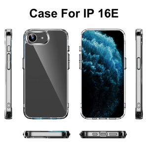 Kho New TPU Acrylic trường hợp điện thoại cho Iphone 16e trong suốt rõ ràng chống vàng điện thoại di động Trường hợp đối với iPhone 16 15 14 13 12 - Product Image 2