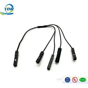 定制 1 母转 4 公杜邦 2 54 毫米线束连接器电缆，适用于 DIY 用于面包板跳线延长的项目 - Product Image 2