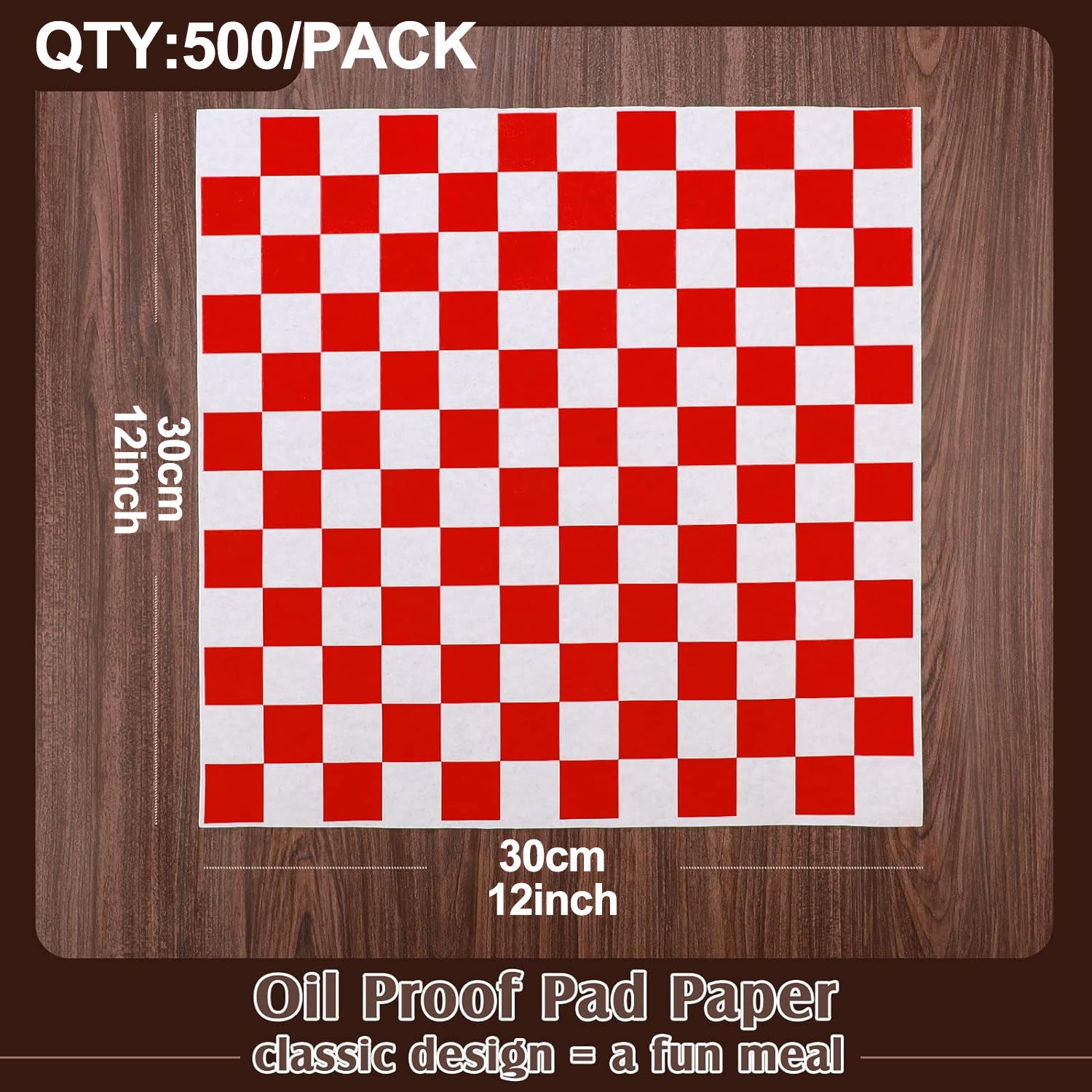 Rouge (500 par paquet)