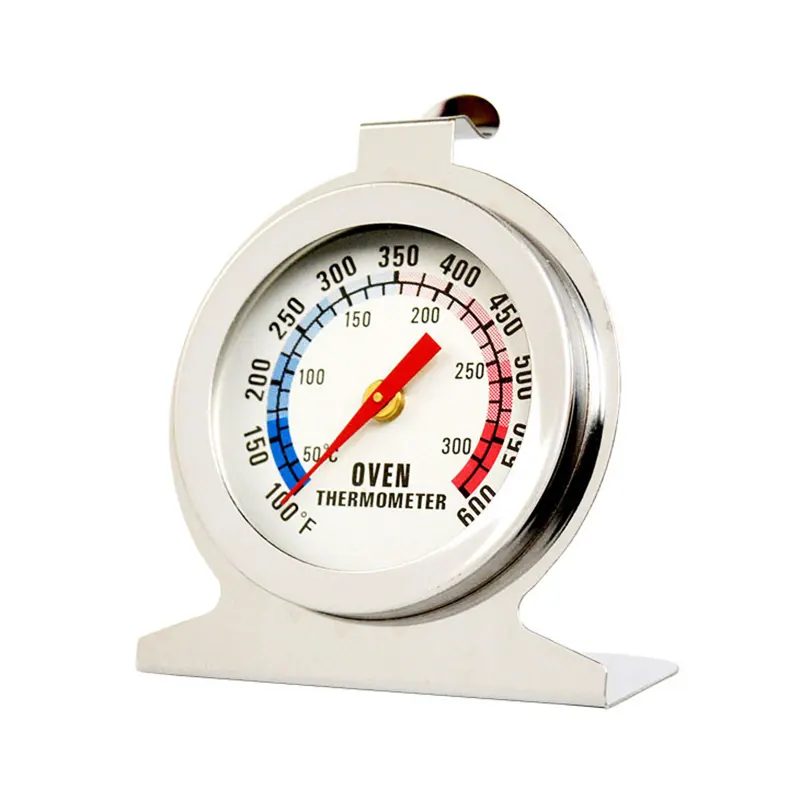 Termômetro de aço inoxidável, venda quente de cozinha, churrasco, assar, 2 polegadas, mostrador clássico, série clássica, termômetro de forno