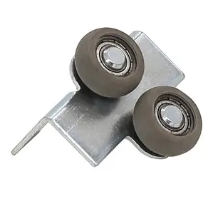 Supplier popular closet door steel wheel adjustable up roller for sliding door