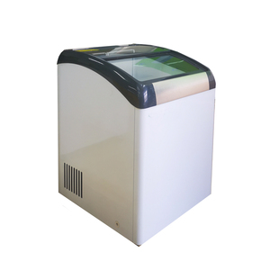 Congelador de Helados de Enfriamiento Directo con Descongelación Manual, Refrigerador Comercial con Puerta Corredera, Publicidad Personalizada - Product Image 5