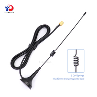 Antena Omnidireccional Magnética para Interiores con Soporte de Succión, 5dBi, Resorte, 315MHz, para Sistema de Control Inteligente