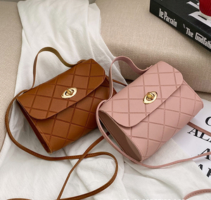 Tas persegi kecil murah tas bahu selempang wanita kecil dompet wanita kulit Pu dompet mewah dan tas tangan kecil untuk wanita