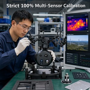 SIYI UniPod MT11 Stabilisateur 3 axes avec capteur quadruple, 4K HD, thermique et télémètre laser pour inspection, cartographie et relevés aériens par drone - Product Image 3