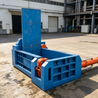 Presse à balles hydraulique automatique de 125 tonnes pour ferraille, acier, cuivre, aluminium, compacteur de déchets métalliques