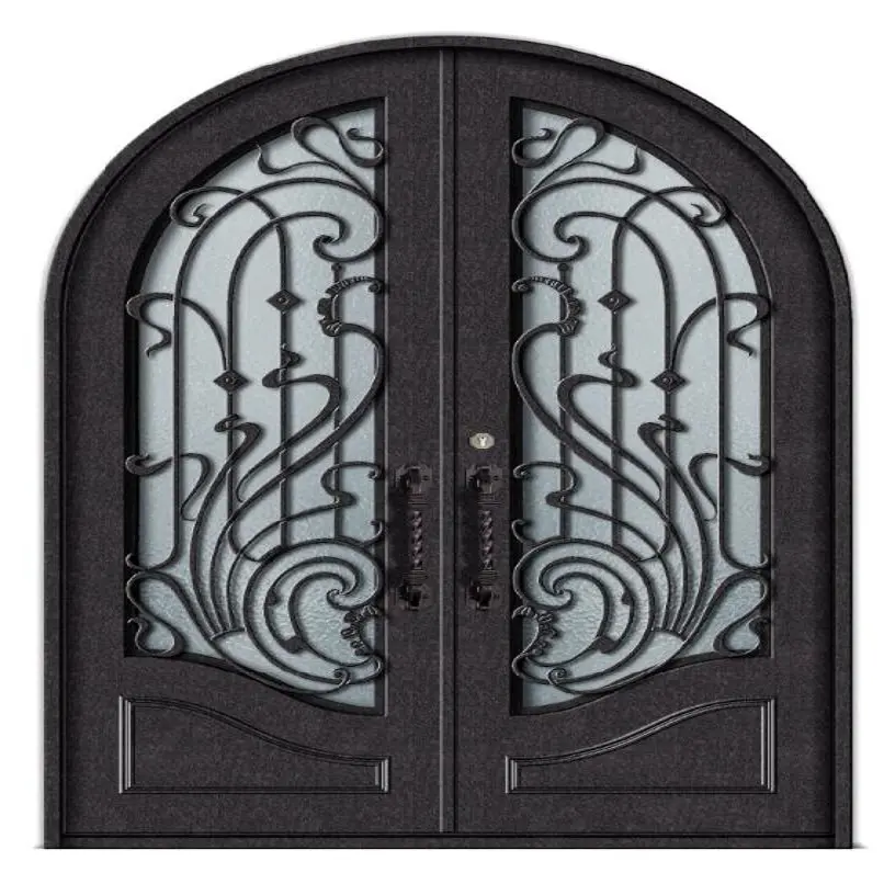 The latest design and elegant iron gate of the front door, 500 yuan cash coupon free
