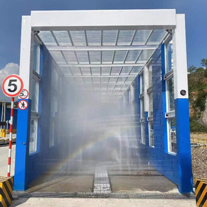 Lavatrice Elettrica per Ruote da Cantiere con Pulizia a Pressione a Gantry per Telaio e Carrozzeria di Camion - Product Image 4