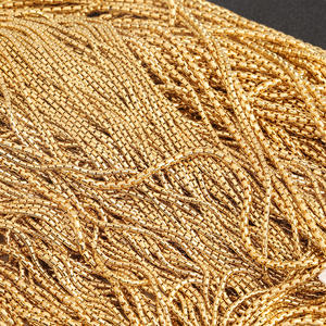 <span class=keywords><strong>Cadena</strong></span> de Acero Inoxidable al por Mayor, Chapada en <span class=keywords><strong>Oro</strong></span>, Tipo <span class=keywords><strong>Veneciana</strong></span>, Rectangular, para Pulseras, Collares y Fabricación de Joyería - Product Image 5