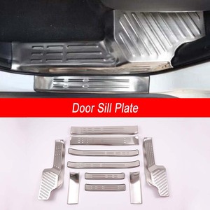 Barre de seuil en acier inoxydable 304 Yifeng résistante aux rayures et à l'usure pour Land Cruiser Prado LC250 <span class=keywords><strong>2018</strong></span>- - Product Image 1