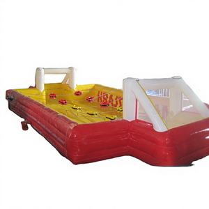 Terrain de football gonflable en PVC, capacité 1000 kg, pour 16 joueurs, idéal pour les événements commerciaux en extérieur - Offre Spéciale - Product Image 1