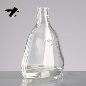 Botella de Licor de Vidrio Vacía Personalizable de 700 ml con Tapón de Corcho para Brandy, Vodka, Ginebra, <span class=keywords><strong>Ron</strong></span>, Tequila y Licores - Forma Impresa con Serigrafía - Product Image 2