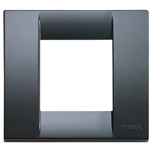 Placa para Puerta Vimar 8.8x8 Cm Gris Grafito Diseño Clásico - Product Image 1
