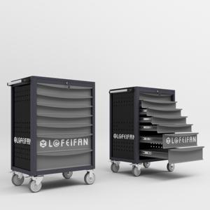 () Peso de rodamiento de al menos 30KG Cada cajón Cofre de herramientas con siete cajones deslizantes - Product Image 4