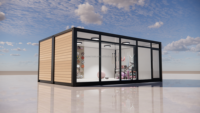 Bureaux préfabriqués de jardin, abris en conteneurs, maisons d'été, pods de gym, studios, mini-maisons, kits de maisons de travail