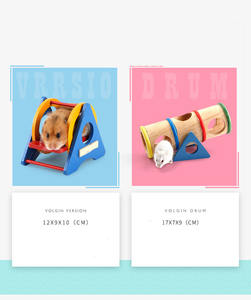 Petit hamster <span class=keywords><strong>labyrinthe</strong></span> maison en bois maison toboggan amusant cabane à deux étages pour gerbille naine <span class=keywords><strong>souris</strong></span> <span class=keywords><strong>souris</strong></span> Rat petits animaux - Product Image 5