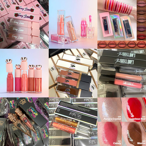 Vendeur de gloss en gros ensembles de rouge à lèvres liquide mat rouge foncé rouge à lèvres violet foncé brun rouge tache à lèvres étanche - Product Image 5