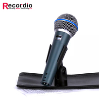 Mikrofon Dinamis Profesional GAM-B58 Murah Berkabel untuk Karaoke Siaran Langsung