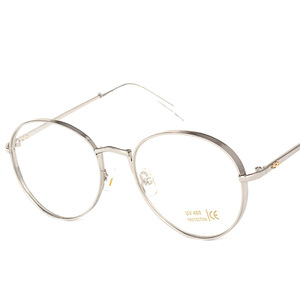 Maidis <b>Round</b> Metal Eyeglasses <b>Frames</b> Full <b>Frame</b> Blue Light Protection Unisex Lightweight Design - Product Image 5