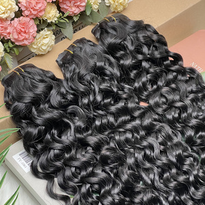 ผมต่อแบบคลิปอินอินเดียแท้แบบเวฟ ผมมนุษย์แบบไร้รอยต่อ ใช้ซ้ำได้ - Product Image 1