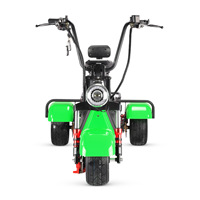 Mini Ofrece una Motocicleta Eléctrica Urbana de Dos Ruedas Estilo Harley de Alta Velocidad y Alto Rendimiento para Adultos, 48V 800W de Potencia