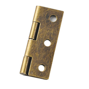 Charnière de meuble 30x43mm en bronze, montage en surface, style traditionnel, antirouille, type H - Product Image 4