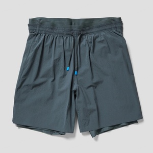 Shorts de course athlétiques taille haute grande taille pour hommes et femmes, camouflage noir, doublure élastique, tailles 5 et 7 pouces - Product Image 6