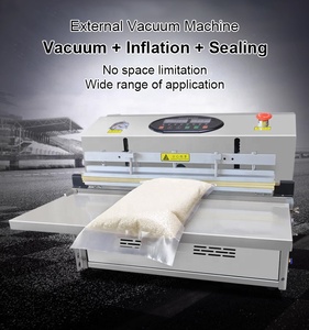 Machine d'emballage sous vide externe à gaz azote pour la mise sous pression automatique de protéines végétales, viande, poisson, fruits, snacks et riz - Prix usine - Product Image 6
