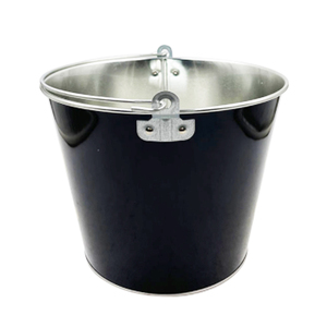 Xô Kim Loại Bia Đen Logo Tùy Chỉnh Chứa Khoảng 6 Chai Đá - Product Image 6