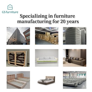 Bộ phòng ngủ hiện đại có thể tùy chỉnh, khung giường gỗ nguyên khối cỡ <span class=keywords><strong>King</strong></span>, nội thất phòng ngủ cỡ Queen, giường đôi tối giản bằng da - Product Image 4