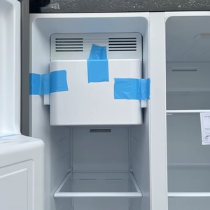Réfrigérateur de haute qualité 600L grande capacité, double porte, à froid ventilé, sans givre, avec distributeur d'eau, machine à glaçons et congélateur bas. - Product Image 4