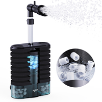 Seaoura SR-703 Submersible Bio Filter dengan Bola Media Keramik yang Dapat Diganti & Spons yang Dapat Dilepas untuk Memurnikan Air Akuarium.