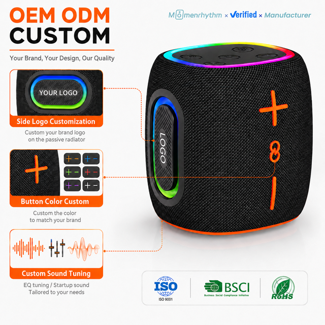 Private Design  Speaker Tws Function Led Light High Power Driver Energy Saving Mainboard Low Consumption Audio System