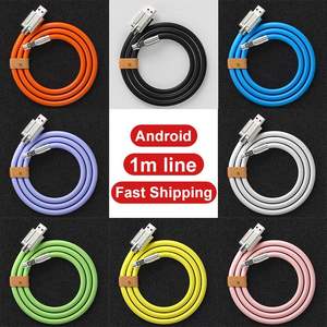 Câble de transfert TPE <span class=keywords><strong>incassable</strong></span> haute résistance Type-C vers Type-C 6A USB-C pour charge rapide iOS et ordinateur - Product Image 2