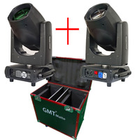 MAITE 2 Pcs 295W 14R Dual Prism Beam Light Moving Head Ra90 13 Couleurs + Blanc Flight Case Mariage DJ Concert Scène Contrôle DMX512